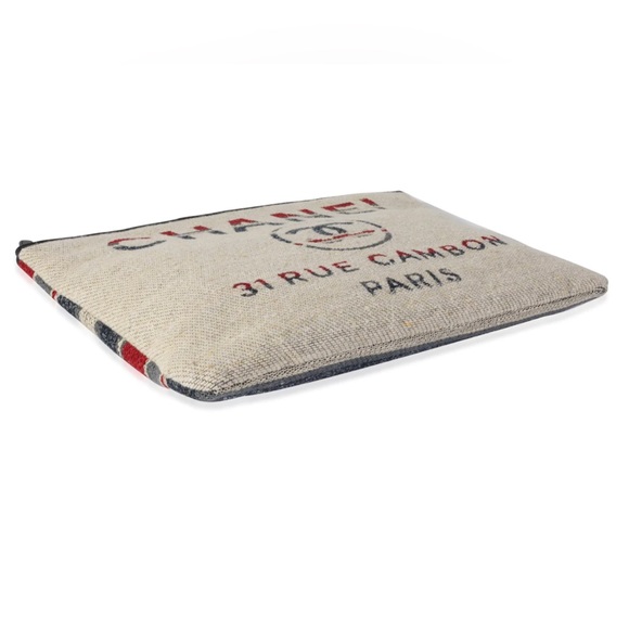 Chanel Canvas Clutch / Pouch - Picture 4 of 8